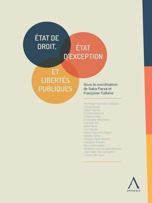 cover image of État de droit, état d'exception et libertés publiques